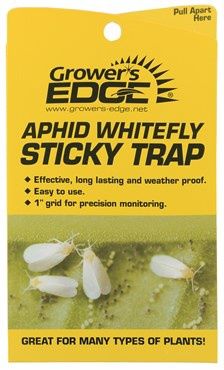 Grower&#39;s Edge Yellow  Aphid Whitefly Sticky Traps