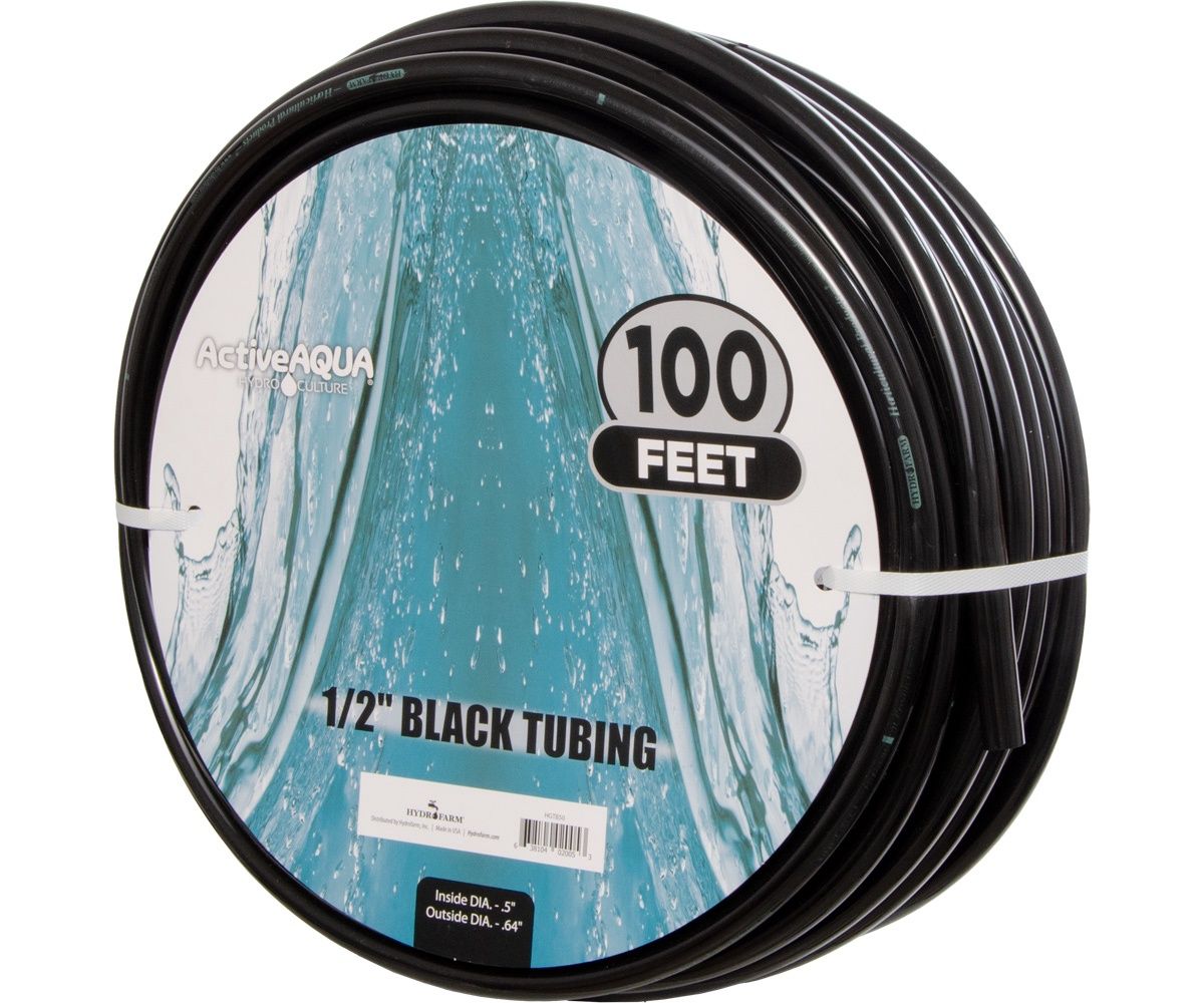 1&quot; ID Black Tubing 100&#39;