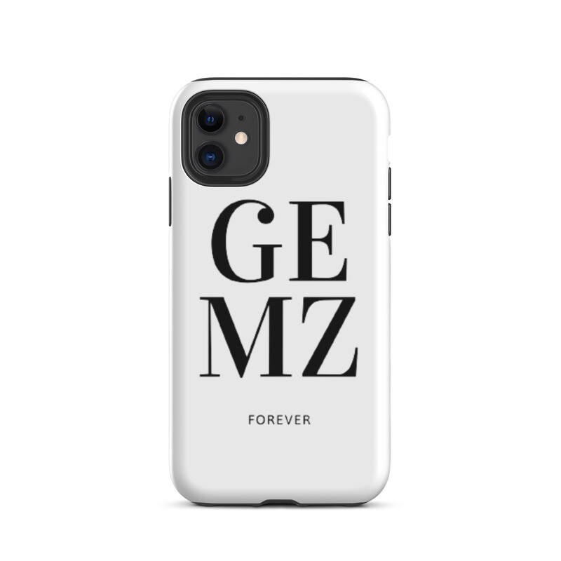Forever Gemz 
White Tough iPhone Case