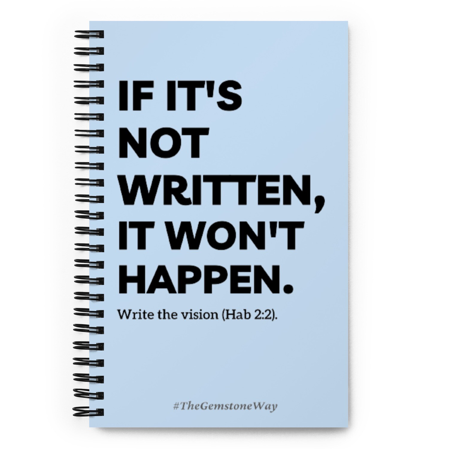 Write the Vision 
Pattens Blue 
Standard Notebook