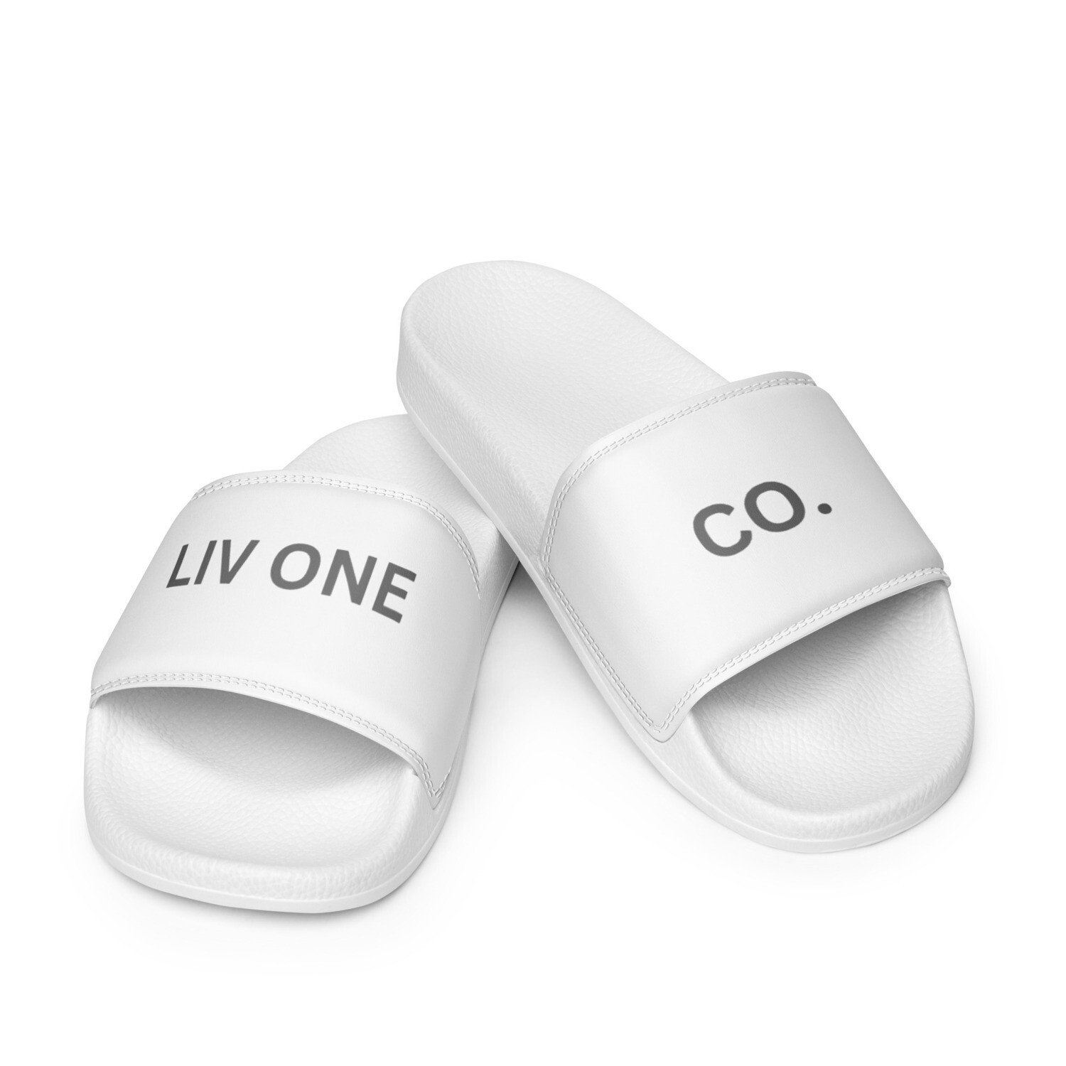 LIV ONE CO.
Women's Slides
(Multiple Sizes)