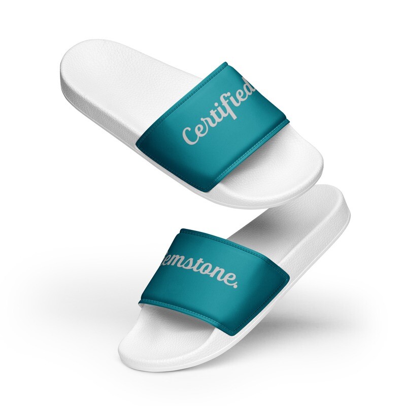 Certified Gemstone 
Women's Slides 
(Multiple Sizes)