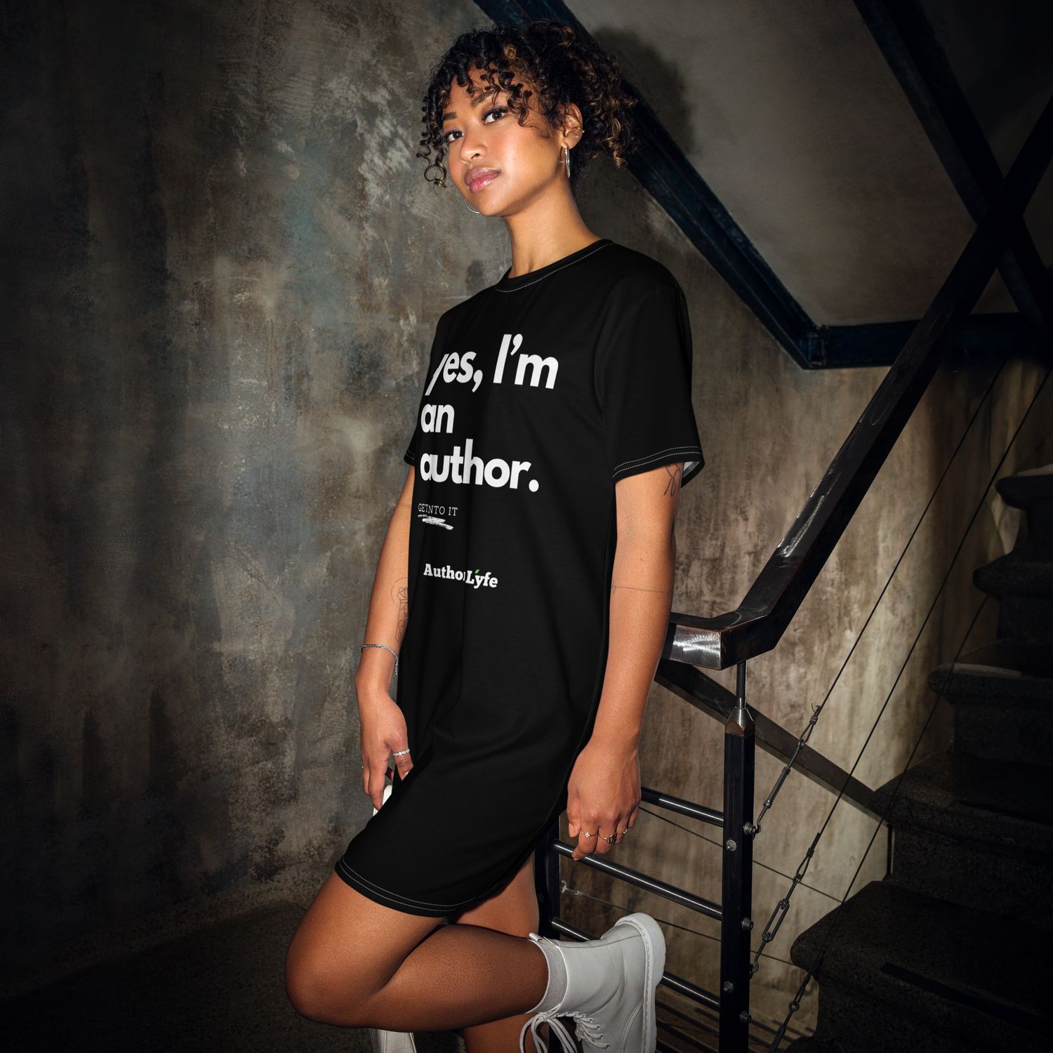 Author Lyfe T-Shirt dress
