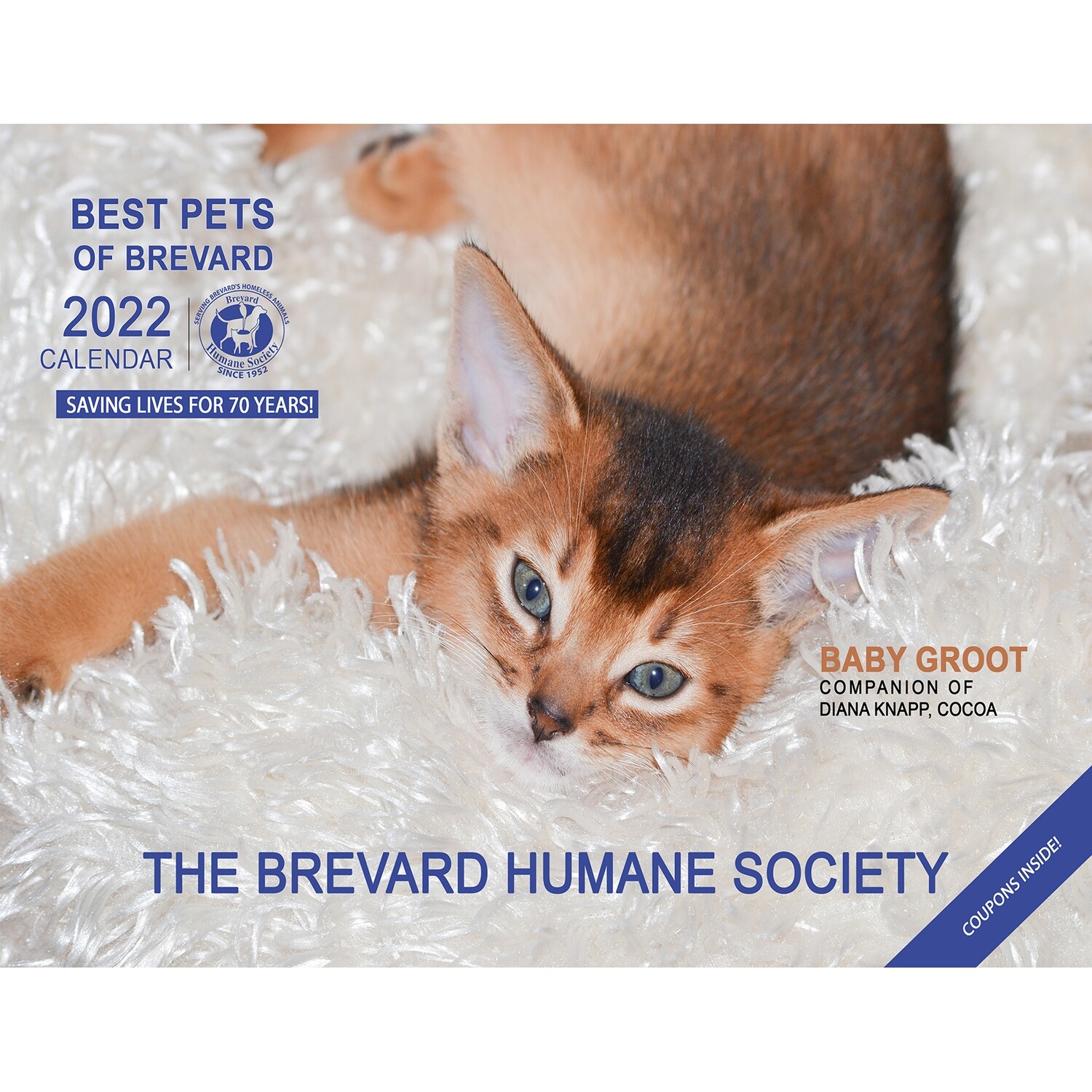 2022 "Best Pets Of Brevard" Wall Calendar - Store - Brevard Humane Society