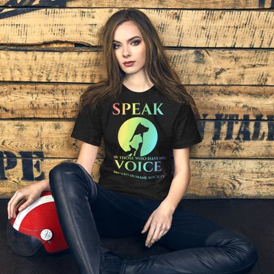 "Speak for those who have no voice" Unisex shirt