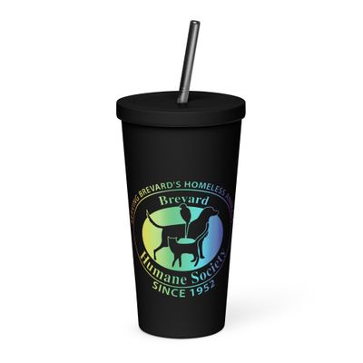 Brevard Humane Society Tumbler (Rainbow Logo)