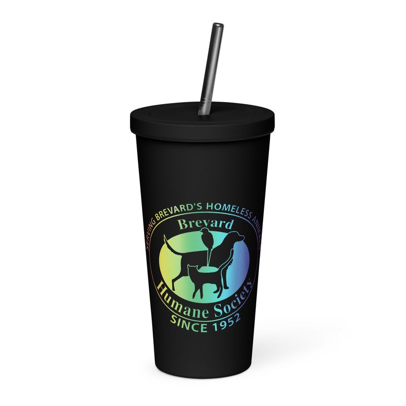 Brevard Humane Society Tumbler (Rainbow Logo)