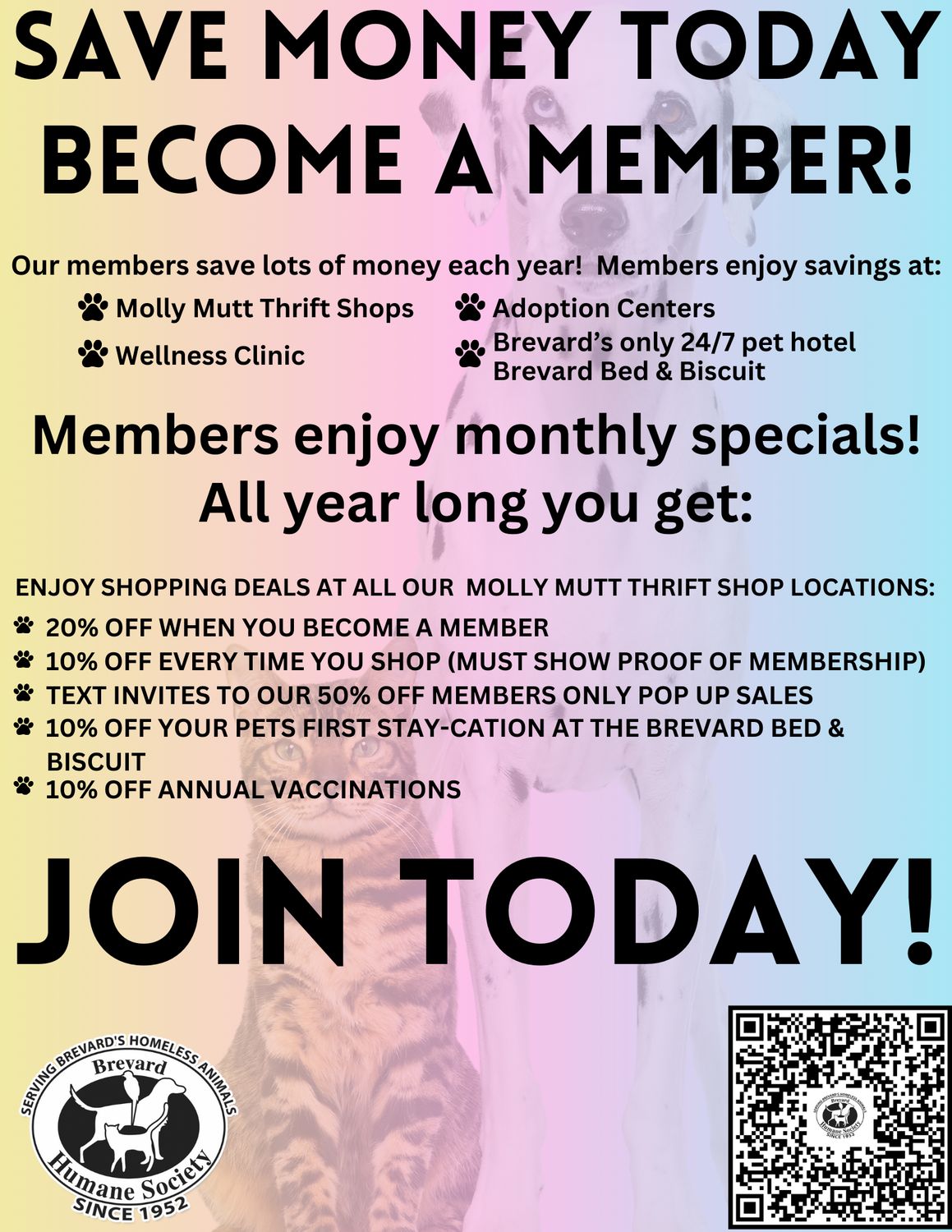 Brevard Humane Society Membership