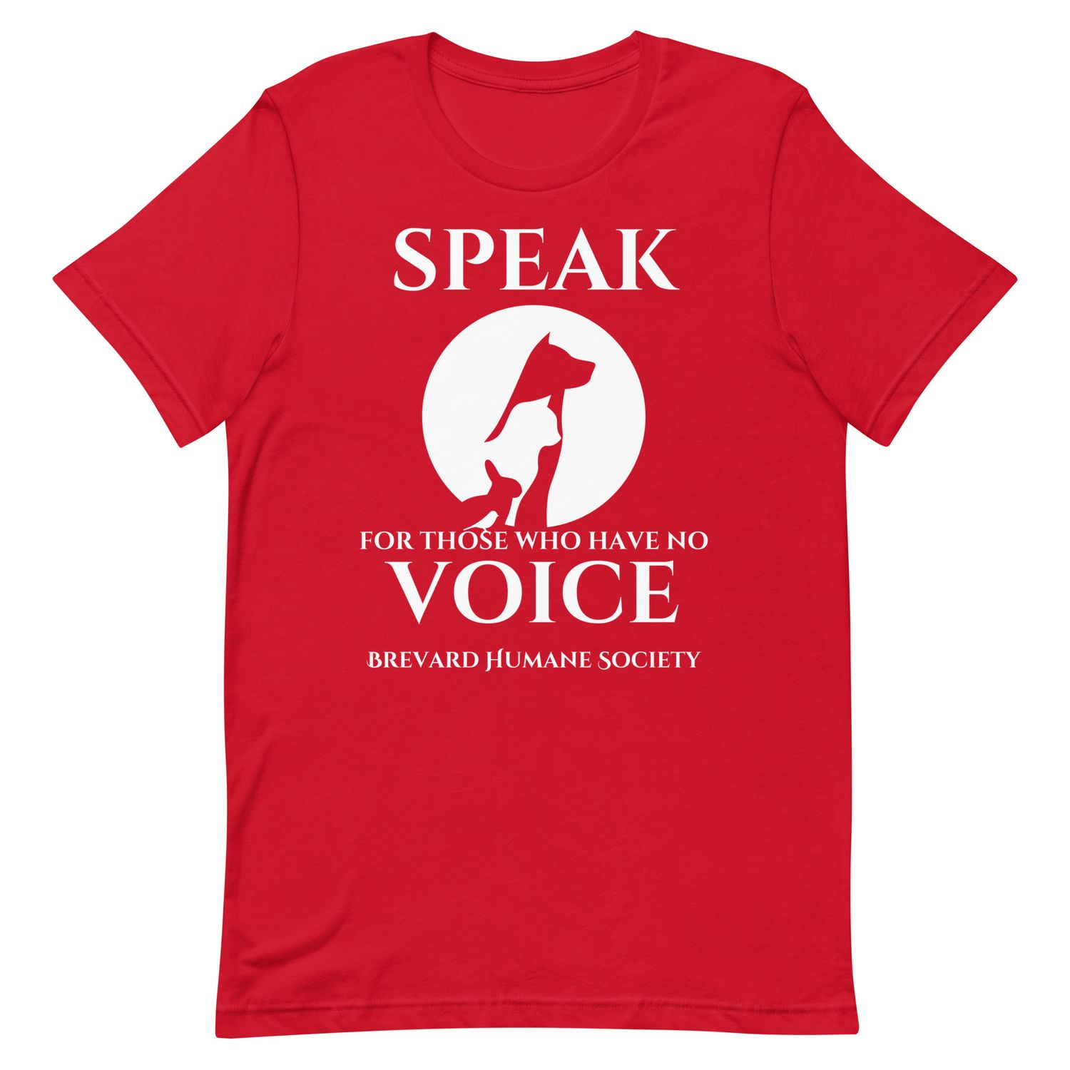 "Speak for those who have no voice" Unisex t-shirt-Several colors available
