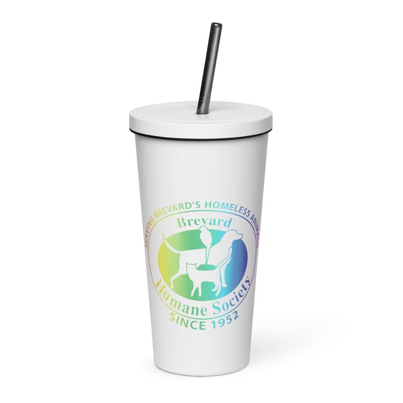 Brevard Humane Society Tumbler (Rainbow Logo)
