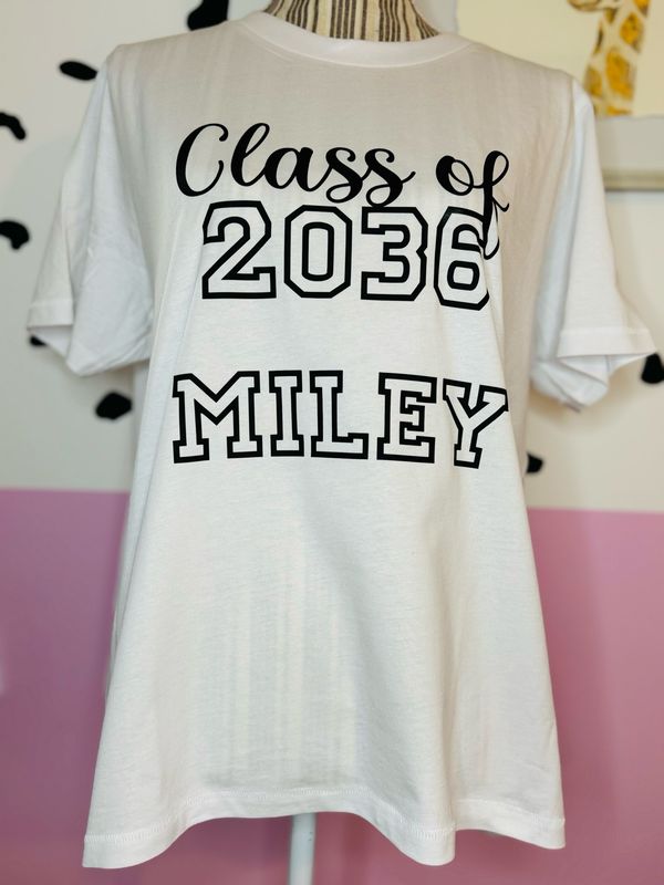 School Handprint T-shirt