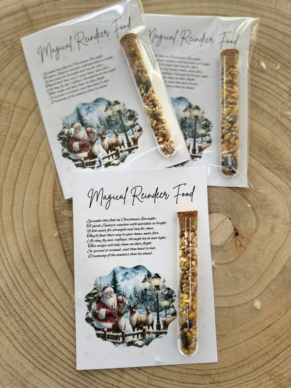 Reindeer food tube