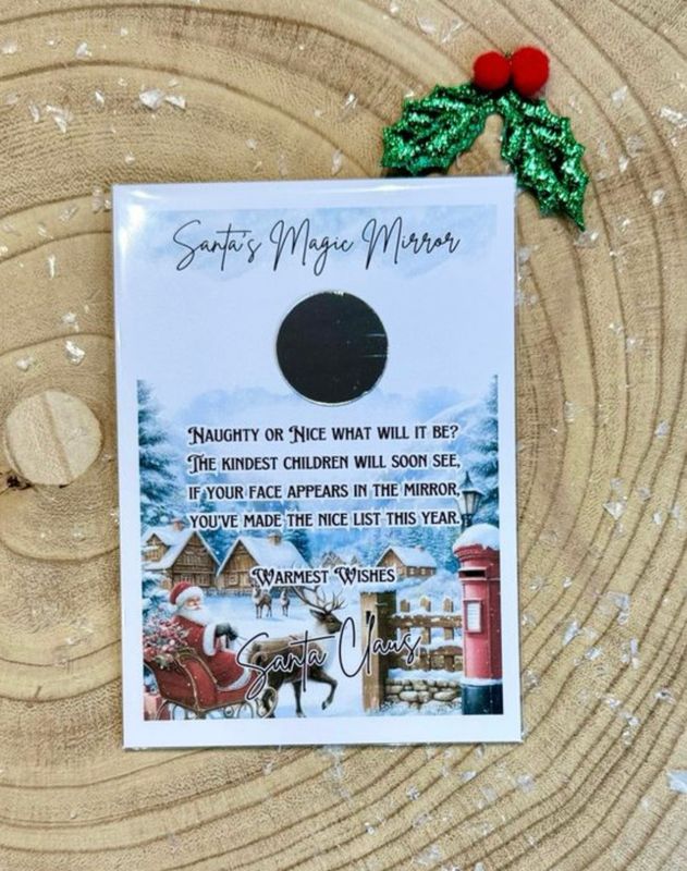 Santa Mirror