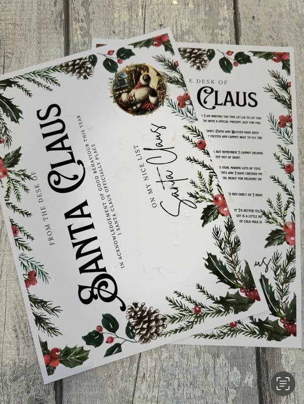 Santa Letter Set