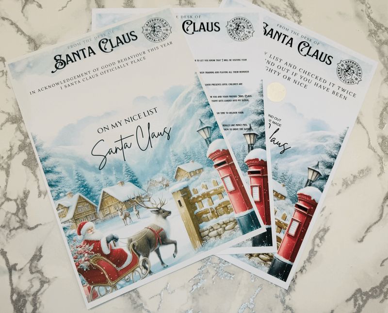 Santa Letter Set