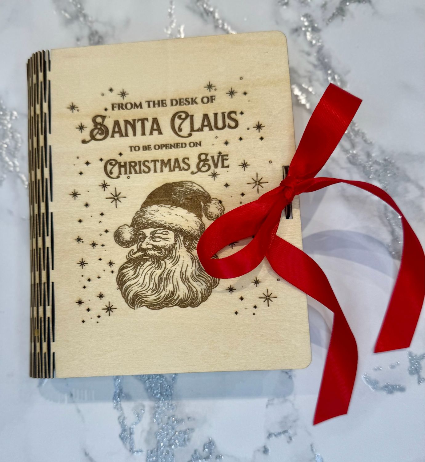 Wooden Santa Box