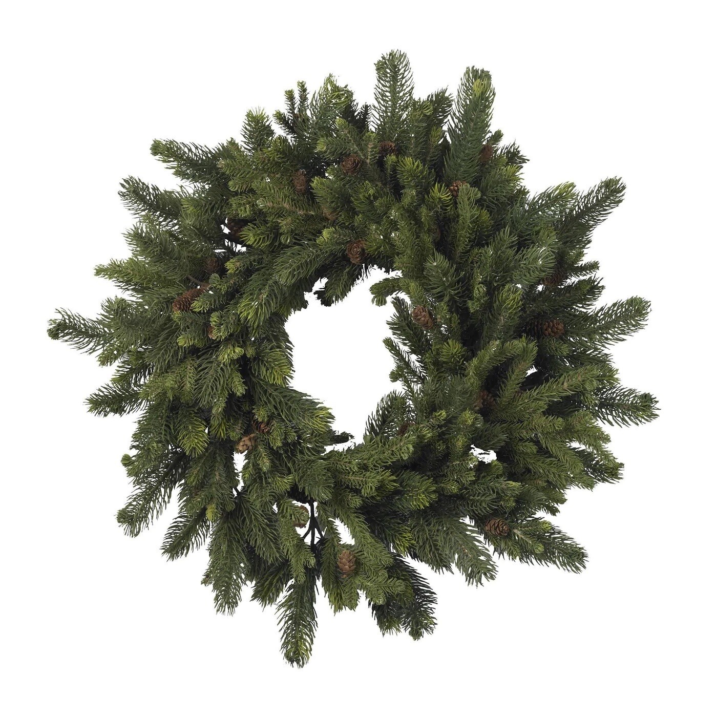 30” Pine & Pinecone Wreath