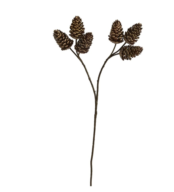 32” Pinecone Artificial Spray (Set Of 6)