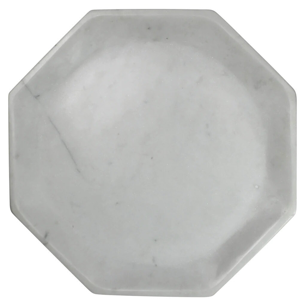 Marble Octagon Tray