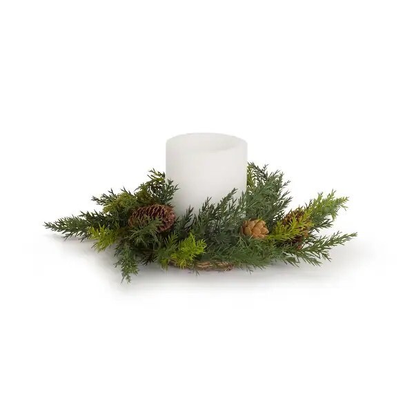 Mini Pinecone Wreaths (Set of 6)