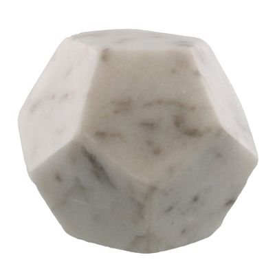 MARBLE GEOMETRIC OBJECT - DODECAHEDRON