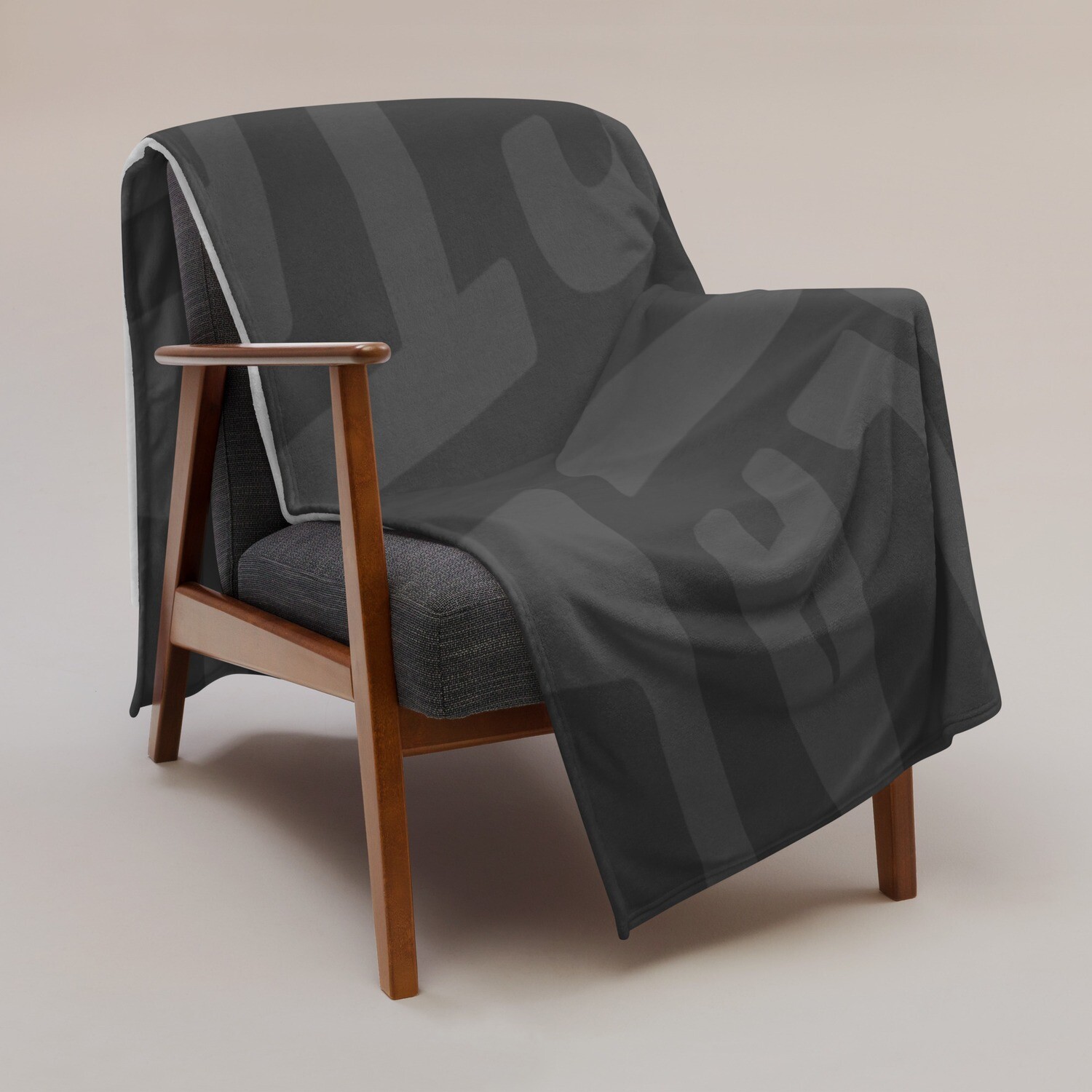 Bella Vista Hospitality Collection - Throw Blanket - Slate/Grey, Size: 60×80