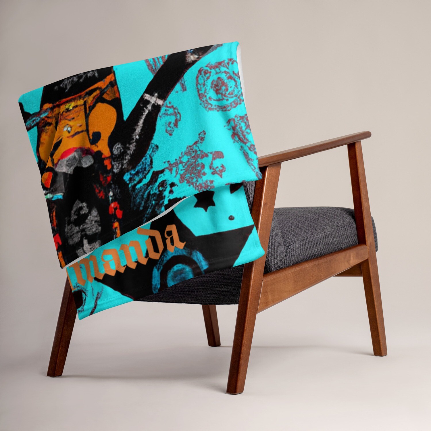 Trail Art Home Series - Immortal Amanda 50" x 60" Throw Blanket