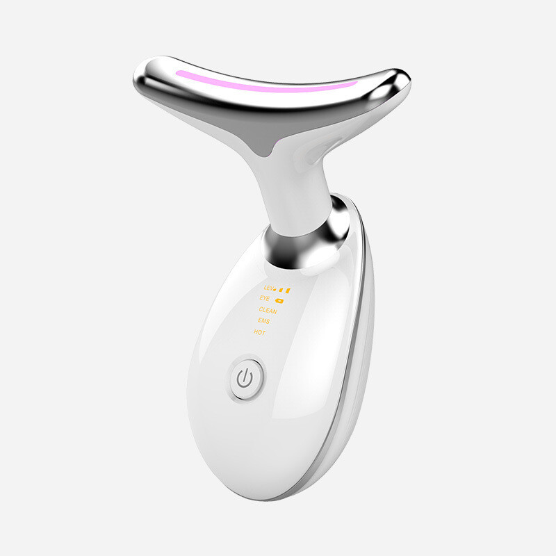 Antiwrinkle LED face and neck massager