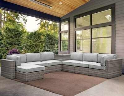 Tamyra Sectional - Steve Silver Outdoor Furniture Collection