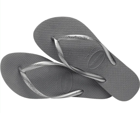 Slim Sandal Steel Grey