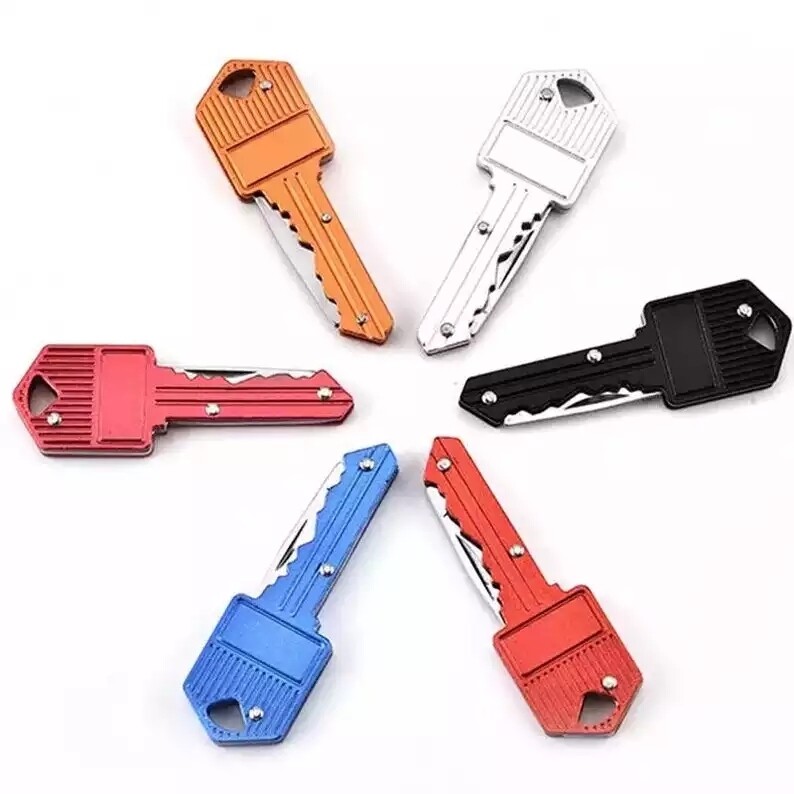 Black Self Defense Keychain