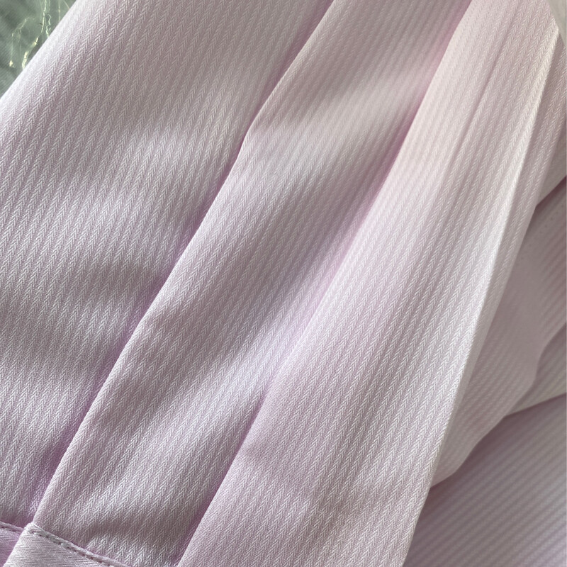 Soft Pink Semi Fitted Long Sleeve Size 14