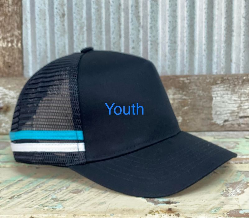 Blank  Youth Trucker Cap - click for more options