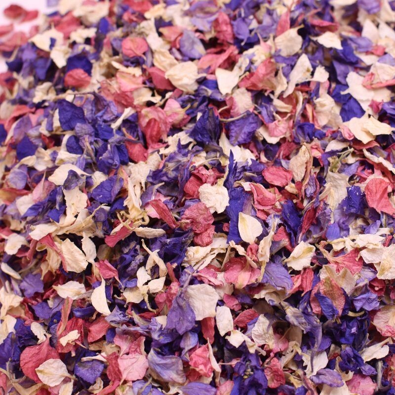 Kaleidoscope Mixed Petal Kraft Sachet (Pack of 25)
