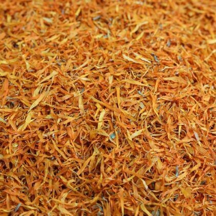 Orange Calendula Petal Cone Tray (24 Cones)
