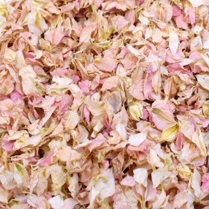 Pink Lemonade Mixed Petal Cone Tray (24 Cones)