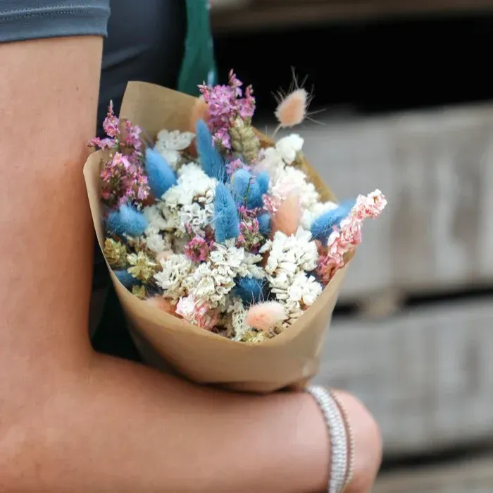 Dried Pastel Bouquet