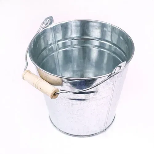 Silver Pail, empty