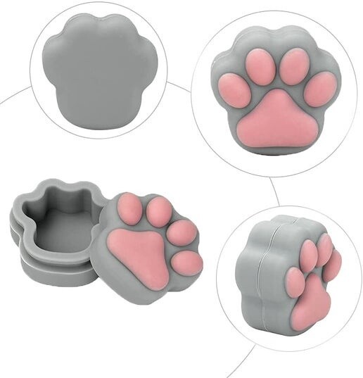 Paw Non- Stick Silicone Wax Container