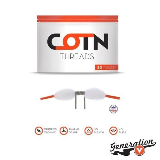 COTN Threads (Pre-made Cotton Wicks)