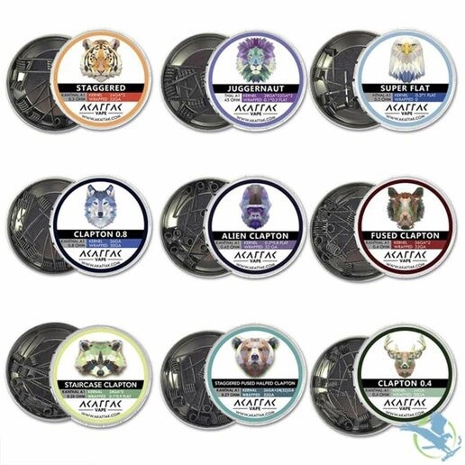 Akattak Prebuilt Kanthal Wire Coils