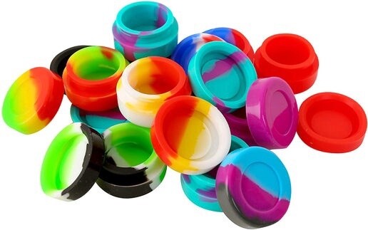 5ml Silicone Wax Containers Assorted Colors