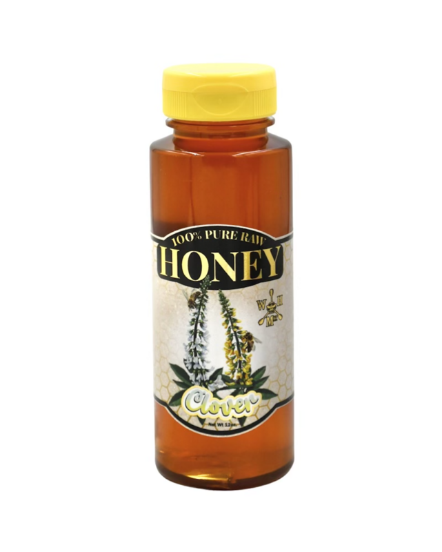 100% Pure Raw Clover Honey