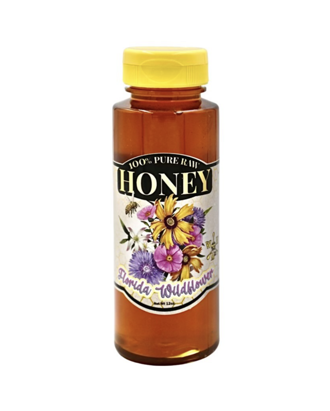 100% Pure Raw Florida Wildflower Honey