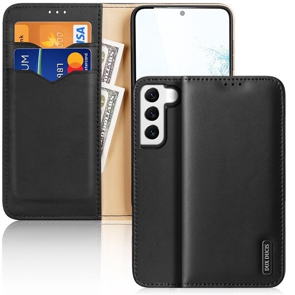 Samsung S22 Plus Dux Ducis Hivo Series Leather Wallet Case