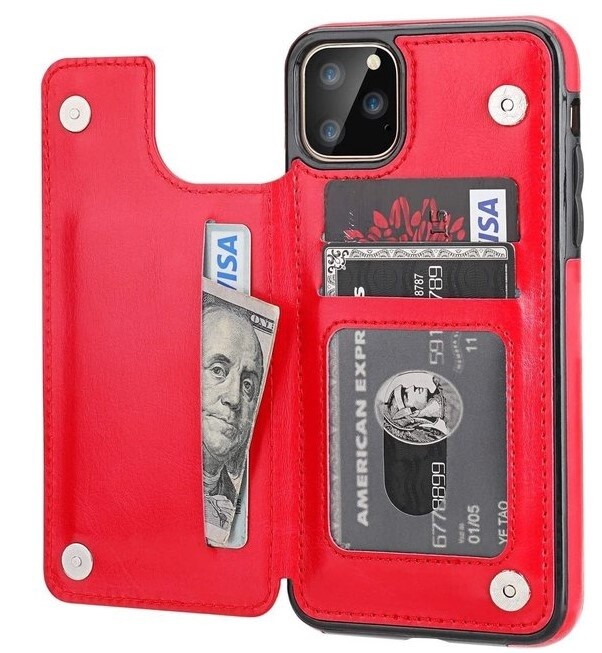iPhone 13/12 Pro Max Hanman Stand Card Case