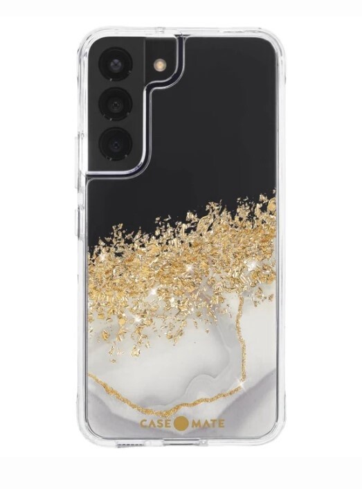 Samsung S22 Case-Mate Karat Marble Case Antimicrobial