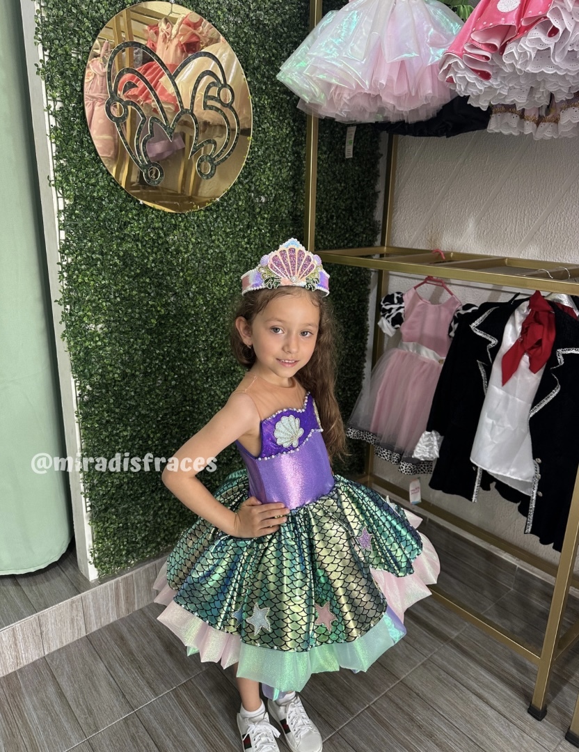Sirena vestido princesa