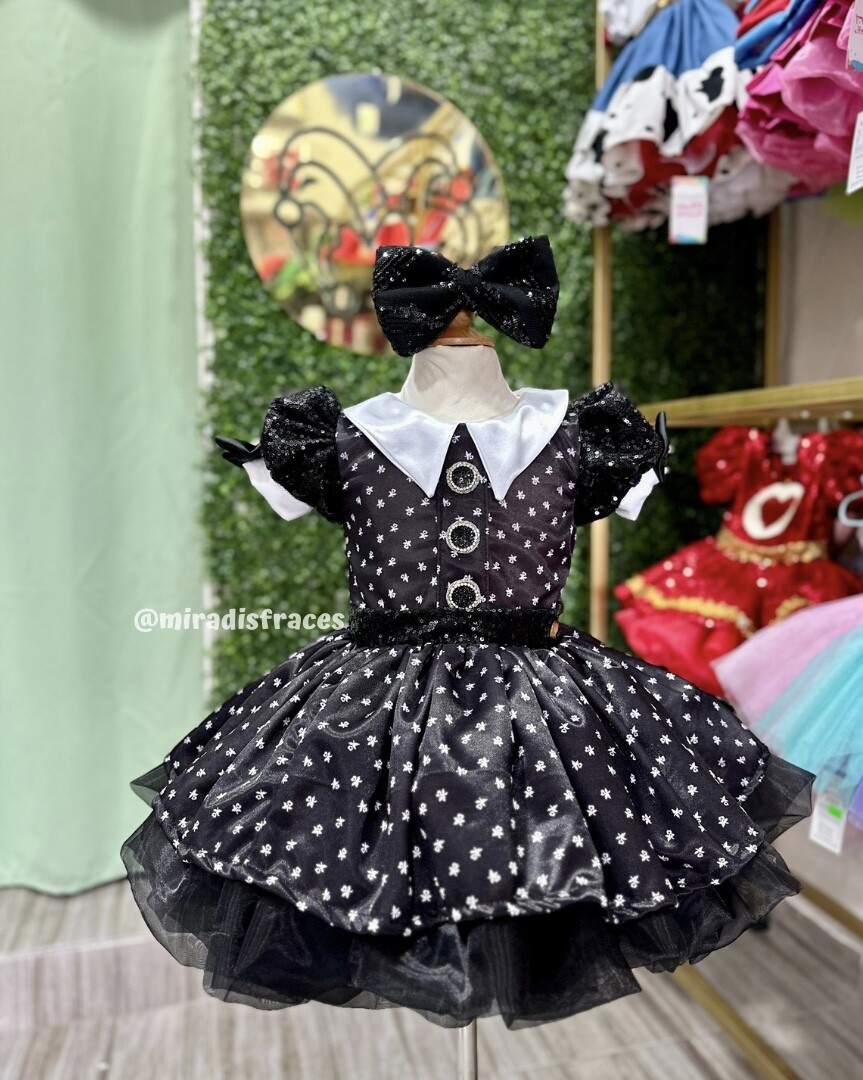 Stylized Wednesday Adams