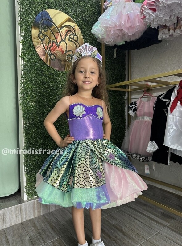 Sirena vestido princesa